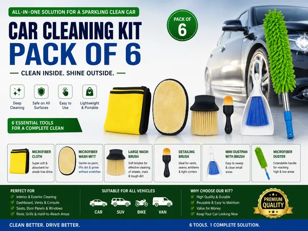Car_Cleaning_Kit_Pack_of_6,_Microfiber_Cloth,_Car_Wash_Mitt,_Dashboard_Cleaning_Brush,_Detailing_Brush,_Mini_Dustpan_Brush,_Extendable_Microfiber_Duster,_Interior_Exterior_Car_Cleaning_Accessories
