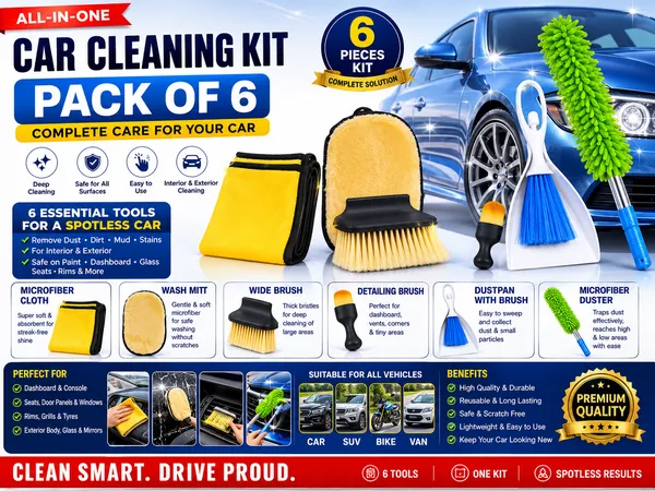Car_Cleaning_Kit_Pack_of_6,_Microfiber_Cloth,_Car_Wash_Mitt,_Dashboard_Cleaning_Brush,_Detailing_Brush,_Mini_Dustpan_Brush,_Extendable_Microfiber_Duster,_Interior_Exterior_Car_Cleaning_Accessories