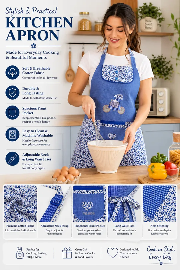 Cotton_Kitchen_Apron_for_Women_with_Front_Pocket_&_Adjustable_Neck_Strap_|_Floral_Printed_Cooking_Apron_|_Washable_Cooking,_Baking,_Housekeeping_&_Gardening_Apron_|_Blue_Kitchen_Apron