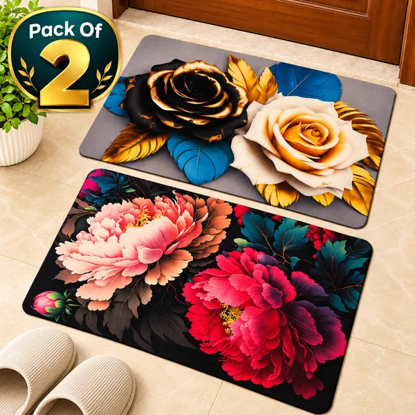 Elegant_Floral_Rubber_Door_Mat_40x60_CM_|_Non-Slip_Waterproof_Entrance_Mat_|_Heavy_Duty_Indoor_Outdoor_Floor_Mat_|_Decorative_Welcome_Door_Mat_for_Home,_Bathroom,_Kitchen,_Balcony_&_Front_Door_Pack_of_2