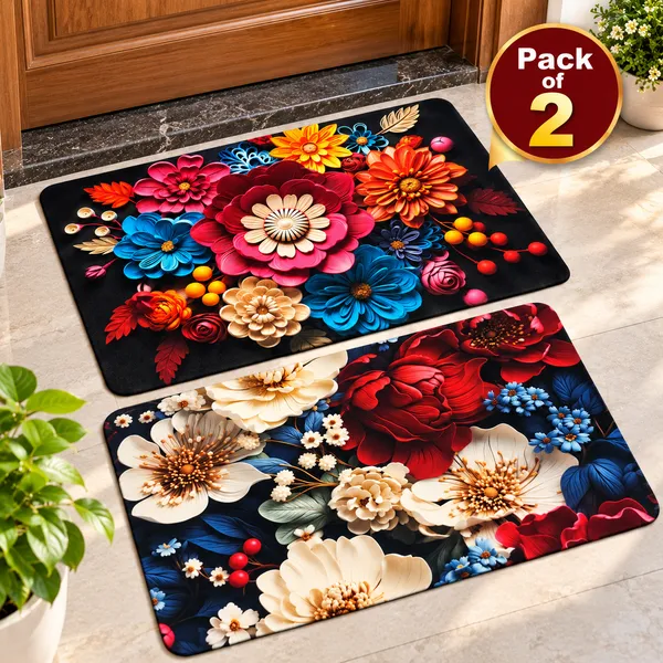 Elegant_Floral_Rubber_Door_Mat_40x60_CM_|_Non-Slip_Waterproof_Entrance_Mat_|_Heavy_Duty_Indoor_Outdoor_Floor_Mat_|_Decorative_Welcome_Door_Mat_for_Home,_Bathroom,_Kitchen,_Balcony_&_Front_Door_Pack_of_2