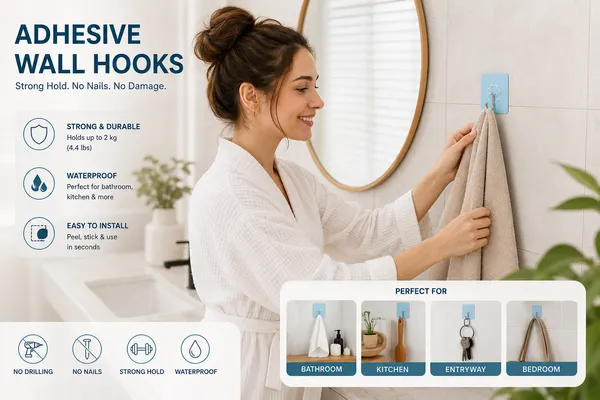 Pack_of_8_Self_Adhesive_Wall_Hooks_for_Bathroom_&_Kitchen_|_Heavy_Duty_Waterproof_Sticky_Hooks_|_No_Drill_Wall_Hangers_for_Towels,_Keys,_Clothes,_Utensils_|_Strong_Hold_Up_to_2_Kg_|_Transparent_Metal_Hook