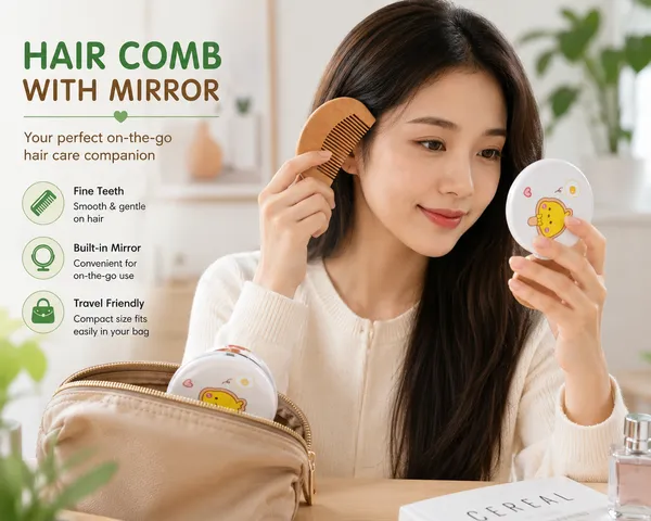Portable_Hair_Comb_with_Mirror_Set_|_Compact_Pocket_Mirror_&_Wooden_Comb_Combo_|_Travel_Friendly_Grooming_Kit_for_Women,_Girls_&_Kids_|_Cute_Cartoon_Design_Hair_Care_Accessories