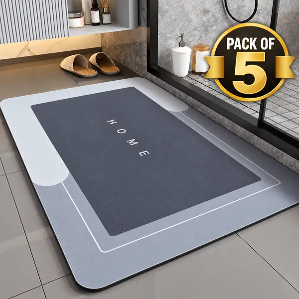 Pack_of_5_Grey_Anti-Skid_Rubber_Bath_Mat_For_Home_&_Office_|_40X60_Cm