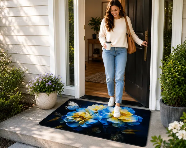 Elegant_Floral_Printed_Rubber_Door_Mat_40x60_cm_|_Anti-Slip_Waterproof_Entrance_Mat_|_Dust_Trapping_Washable_Floor_Mat_for_Front_Door,_Bathroom,_Kitchen,_Balcony,_Patio_&_Indoor_Outdoor_Use
