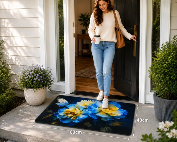 Elegant_Floral_Printed_Rubber_Door_Mat_40x60_cm_|_Anti-Slip_Waterproof_Entrance_Mat_|_Dust_Trapping_Washable_Floor_Mat_for_Front_Door,_Bathroom,_Kitchen,_Balcony,_Patio_&_Indoor_Outdoor_Use