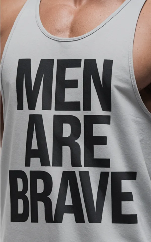 White_GSM_220_Stylish_Printed_Gym_Vest_For_Men