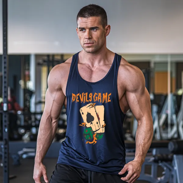 Navy_GSM_220_Stylish_Gym_Vest_Plain_For_Men