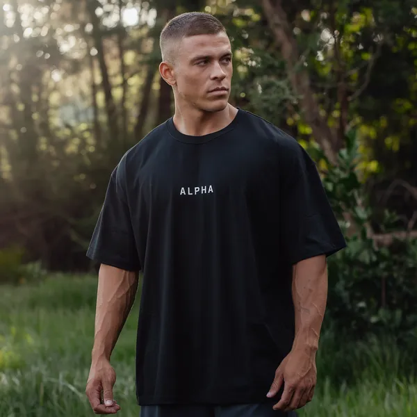 Black_GSM_220_Stylish_Oversized_Plain_T-Shirt_For_Men