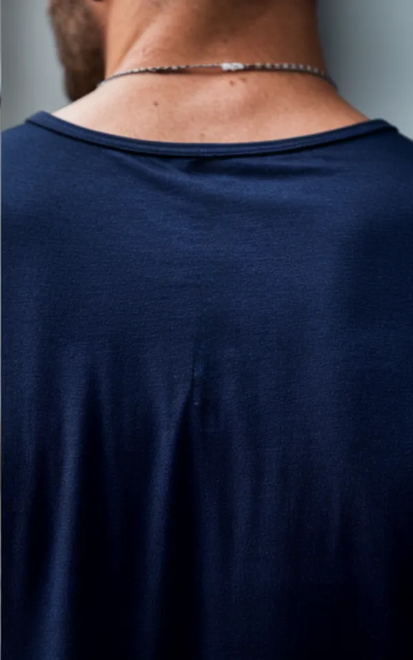 Navy_GSM_220_Navy_Trending_Henley_Neck_Plain_T-Shirt_For_Men