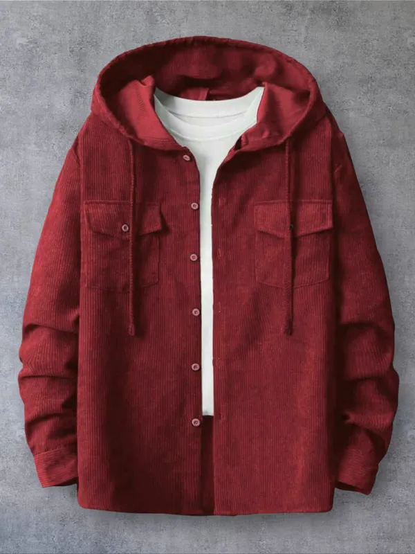 Red_Classy_Rivising_Hoodie_Shirt_For_Men