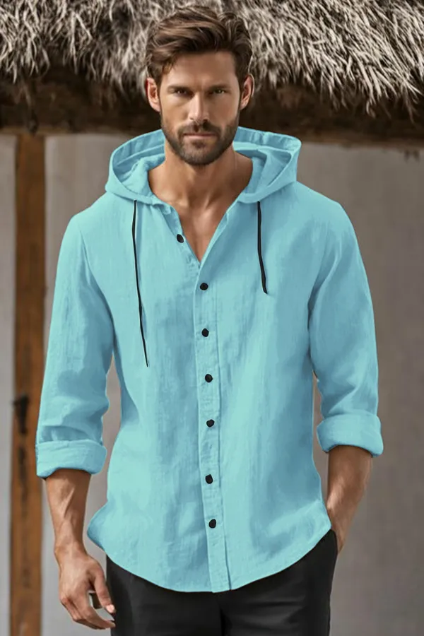 Sea_Green_Stylish_Designer_Hoodie_Shirt_For_Men