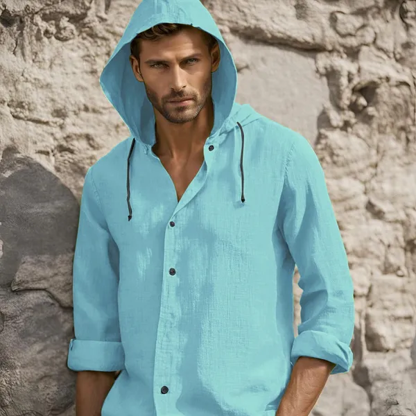 Sea_Green_Stylish_Designer_Hoodie_Shirt_For_Men