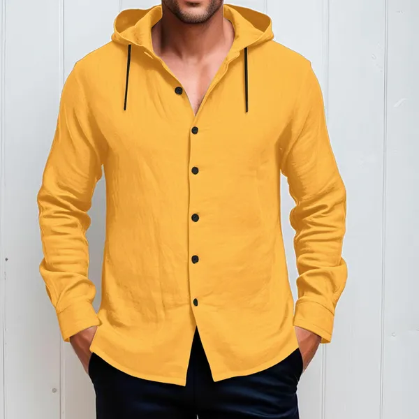 Light_Yellow_Stylish_Designer_Hoodie_Shirt_For_Men