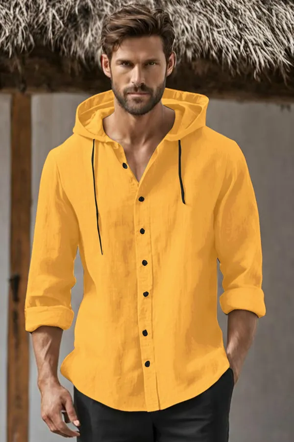 Light_Yellow_Stylish_Designer_Hoodie_Shirt_For_Men