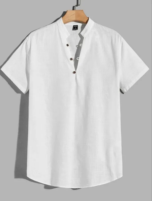 whiteTrendy_Shirt_For_Men
