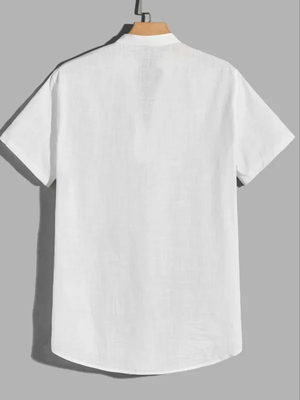 whiteTrendy_Shirt_For_Men