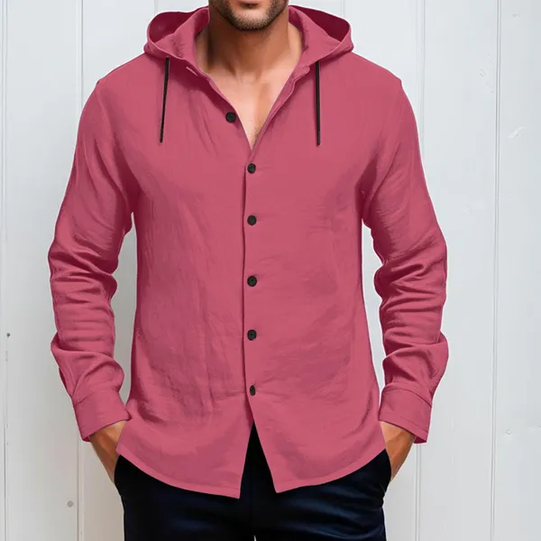 Pink_Stylish_Designer_Hoodie_Shirt_For_Men