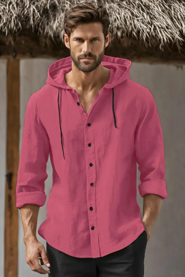 Pink_Stylish_Designer_Hoodie_Shirt_For_Men