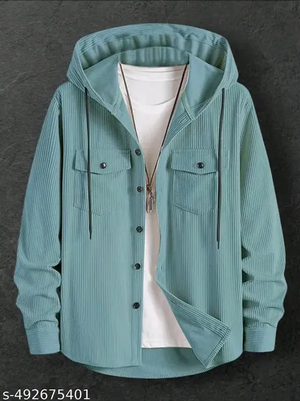 Pista_Classic_Retro_Hooded_Cotton_Shirt_For_Men