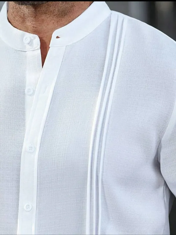 white_color_Trendy_Shirt_For_Men