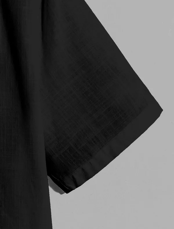 Black_Trendy_Cotton_Shirt_For_Men