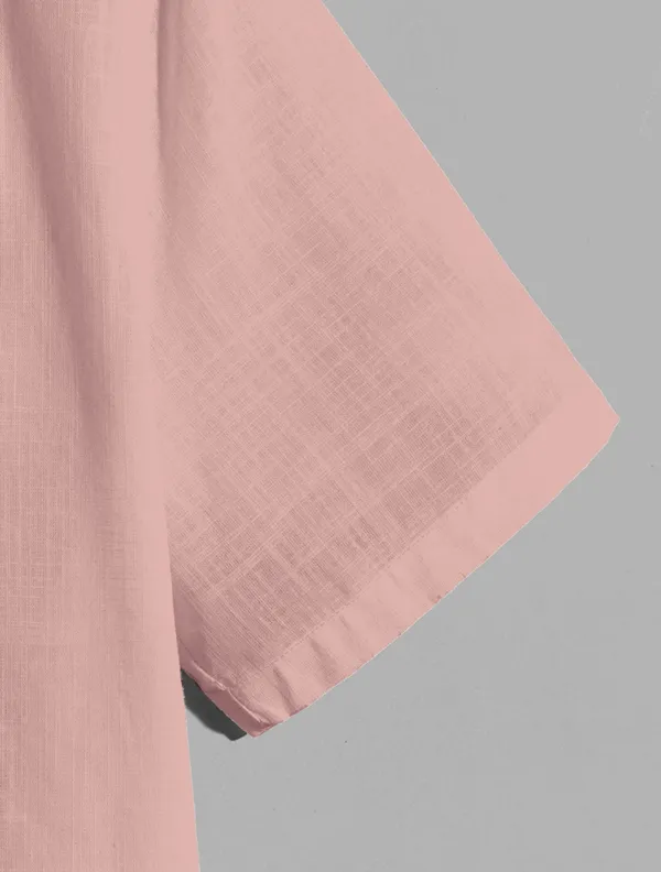 peach_color_Trendy_Shirt_For_Men