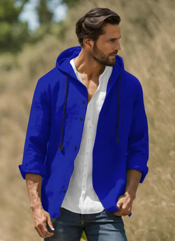 Blue_Stylish_Designer_Hoodie_Cotton_Shirt_For_Men