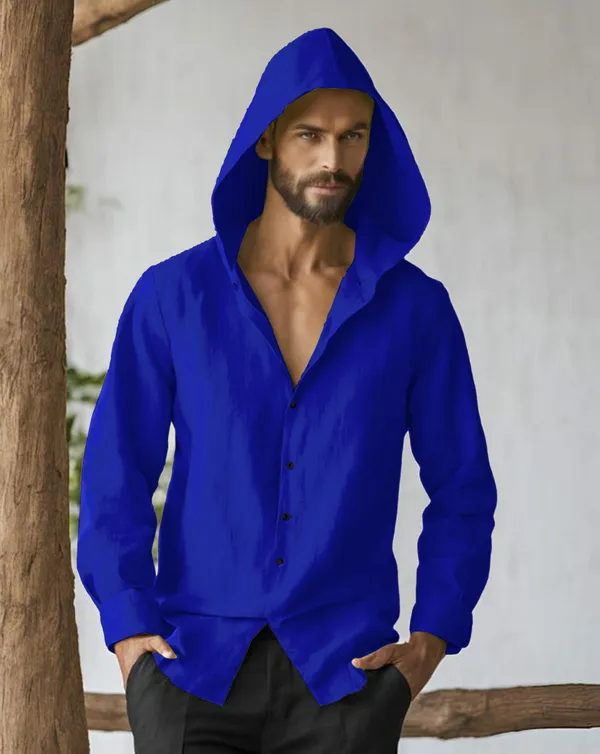 Blue_Stylish_Designer_Hoodie_Cotton_Shirt_For_Men