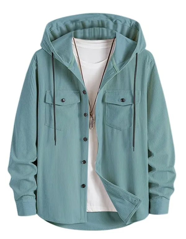 Pista_Classic_Retro_Hooded_Cotton_Shirt_For_Men