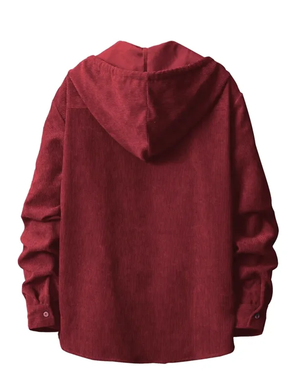 Red_Classy_Rivising_Hoodie_Shirt_For_Men