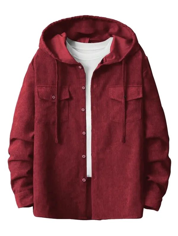 Red_Classy_Rivising_Hoodie_Shirt_For_Men