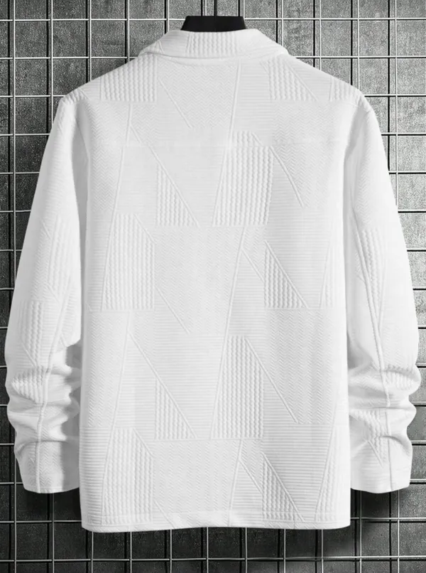 White_Comfy_Sensational_Shirt_For_Men