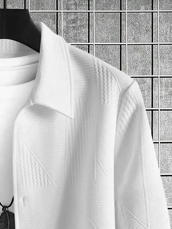 White_Comfy_Sensational_Shirt_For_Men