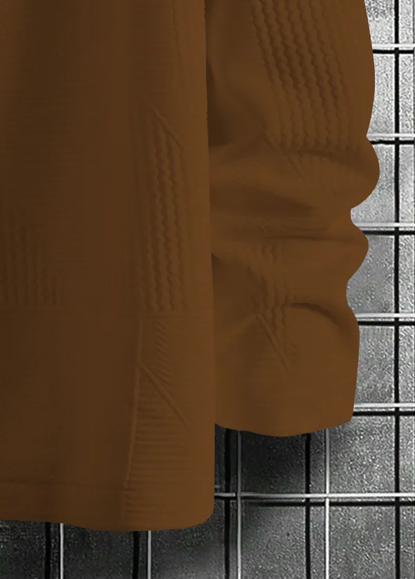 Brown_Fancy_Designer_Shirt_For_Men