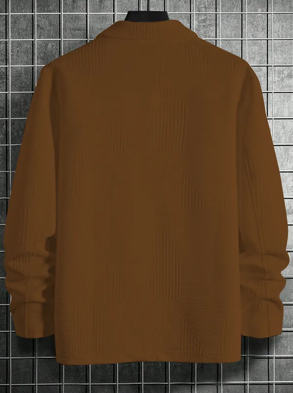 Brown_Fancy_Designer_Shirt_For_Men