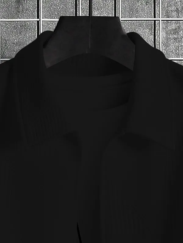 Black_Imported_Textured_Cotton_Shirt_For_Men