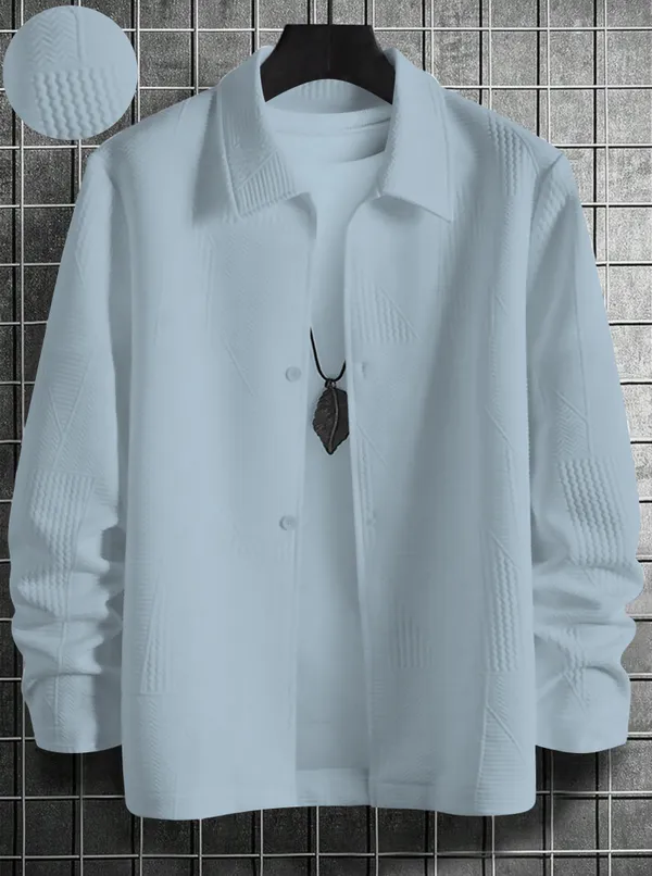 Sky_Imported_Textured_Cotton_Shirt_For_Men