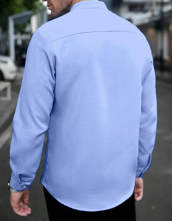 mint_blue_color_Trendy_Shirt_For_Men