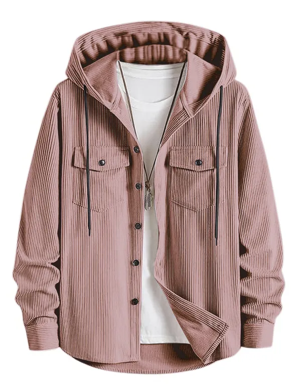 Peach_Rivising_Hoodie_Cotton_Shirt_For_Men