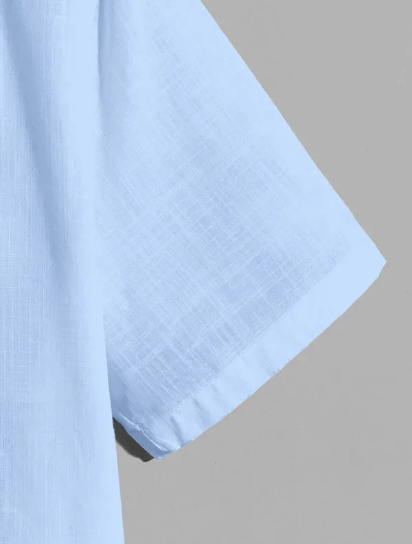 sky_blue_color_Trendy_Shirt_For_Men
