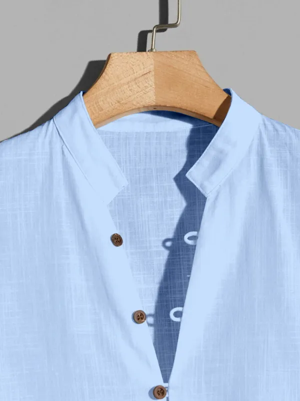 sky_blue_color_Trendy_Shirt_For_Men
