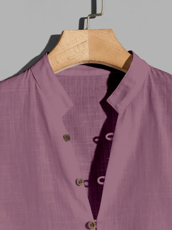 dusty_pink_Trendy_Shirt_For_Men