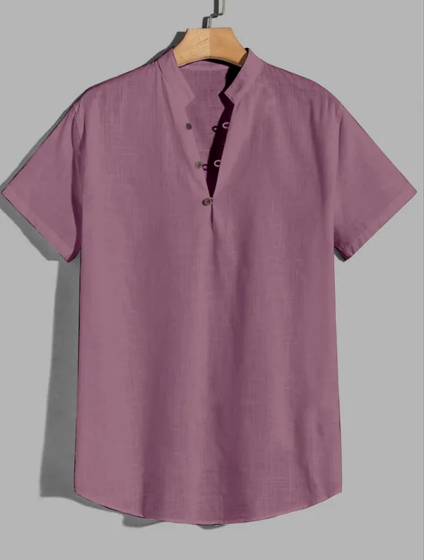 dusty_pink_Trendy_Shirt_For_Men