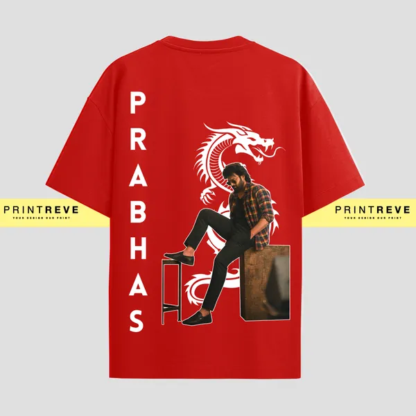 BOW_TO_THE_DRAGON_PRABHAS_IS_COMING_-_UNISEX_TSHIRT'S