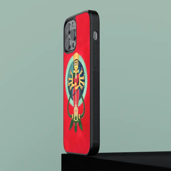 Durga_Maa_Designer_Premium_Glass_Cases_-_Iphone_X_to_Iphone_16