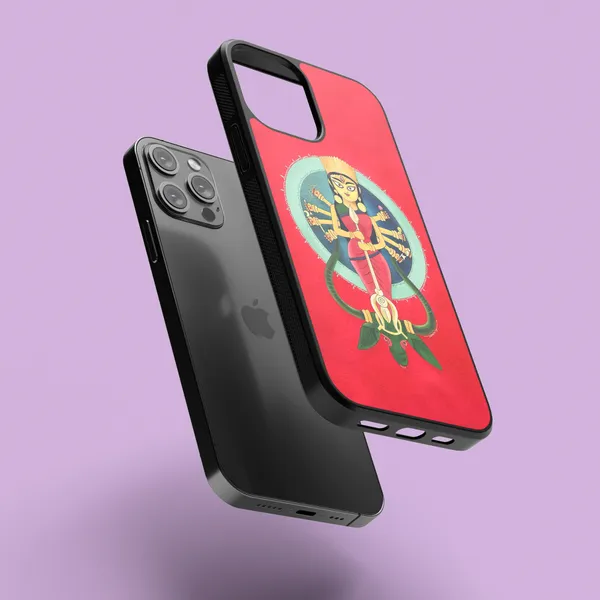 Durga_Maa_Designer_Premium_Glass_Cases_-_Iphone_X_to_Iphone_16