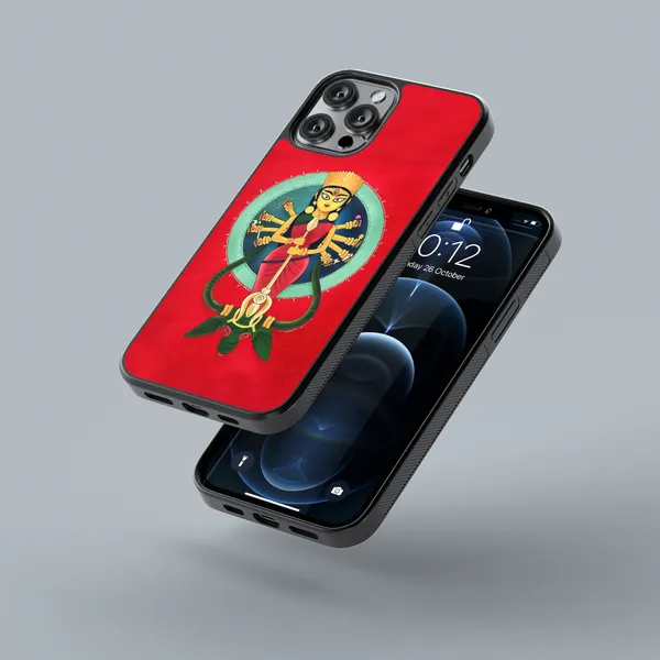 Durga_Maa_Designer_Premium_Glass_Cases_-_Iphone_X_to_Iphone_16