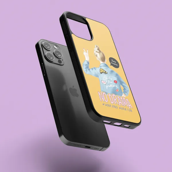 No_Drama_Girly_Designer_Premium_Glass_Cases_-_Iphone_X_to_Iphone_16