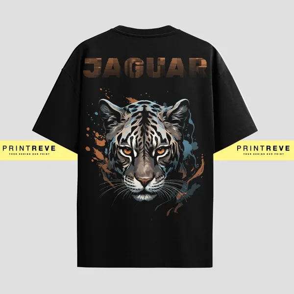 PRINTREVE_JAGUAR_OVERSIZED_TSHIRTS_UNISEX_PREMIUM_240GSM_FRENCHTERRY